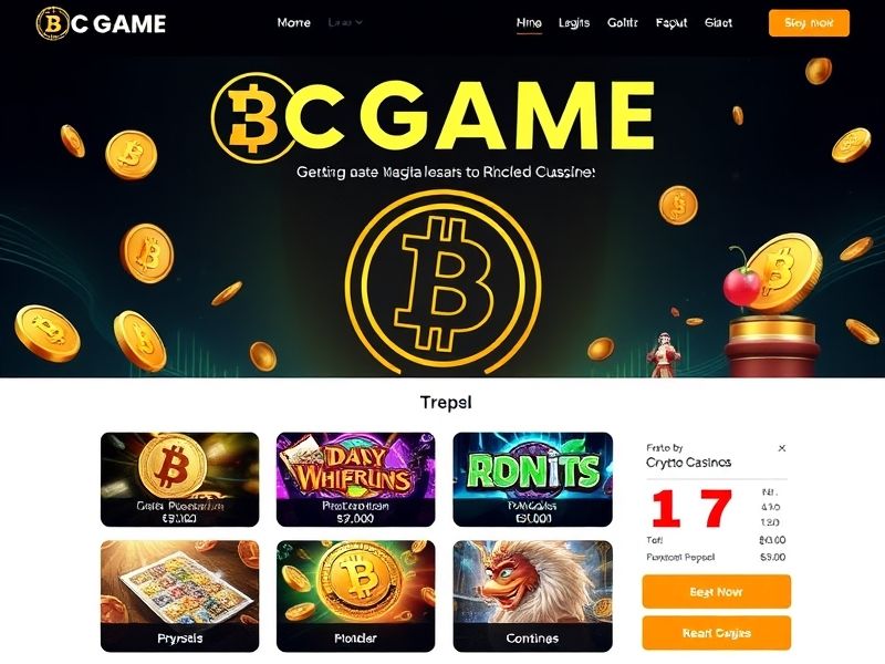 BC Game Crypto Casino offers secure, fast, and decentralized gambling with crypto rewards and thrilling blockchain-based games.